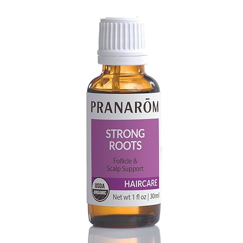 PRANAROM - Hair Strengthening & Scalp Support Oil (30ml) - 100% Pure Organic Essential Oil | USDA & ECOCERT Certified Beauty & Personal Care Pranarom