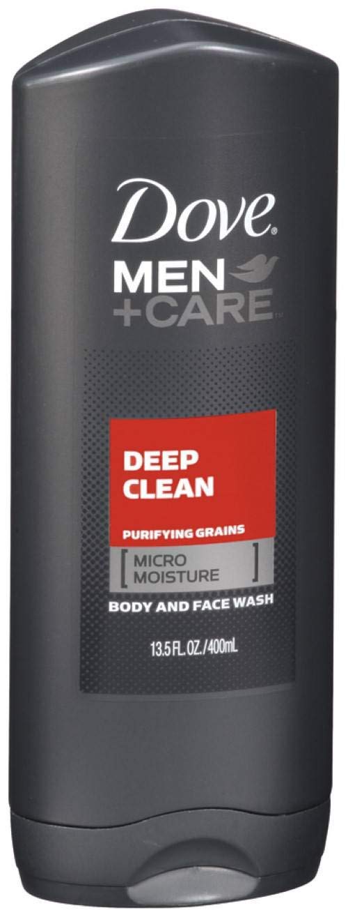 Dove Men+Care Body & Face Wash, Deep Clean, 13.5 Fl Oz (Pack of 6) Beauty & Personal Care Dove