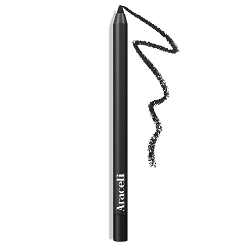 Araceli Beauty Gel Pencil Eyeliner - Water Resistant, Long-Lasting, Smudge-Proof Creamy Formula for Precision Lining - Hypoallergenic, Bold Eyeliner Beauty & Personal Care Araceli