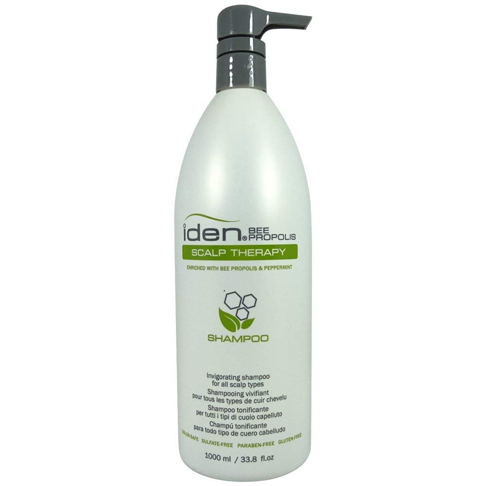 IDEN Bee Propolis Scalp Therapy Shampoo, For Sensitive Scalp, Soothes Irritation, Promotes Healthy Scalp, 33.8 fl.oz Beauty & Personal Care IDEN