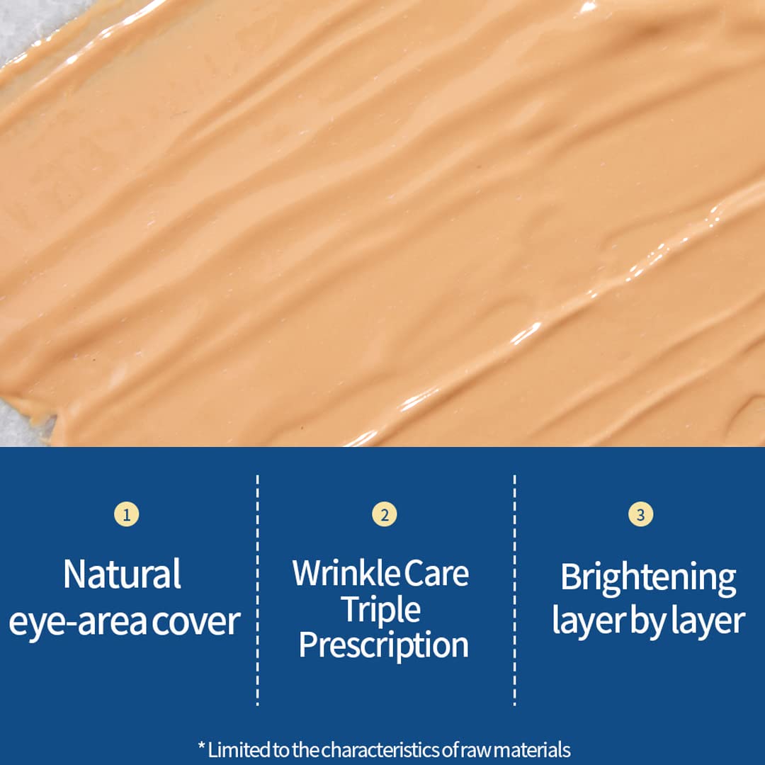 Korean skin care TheYEON Ectoin Vital Conceal Eye Cream for Dark Circle / 20ml 0.67 fl. oz/Concealer, Hydrates, Covers, Wrinkles and Puffiness, Anti Beauty & Personal Care The Yeon