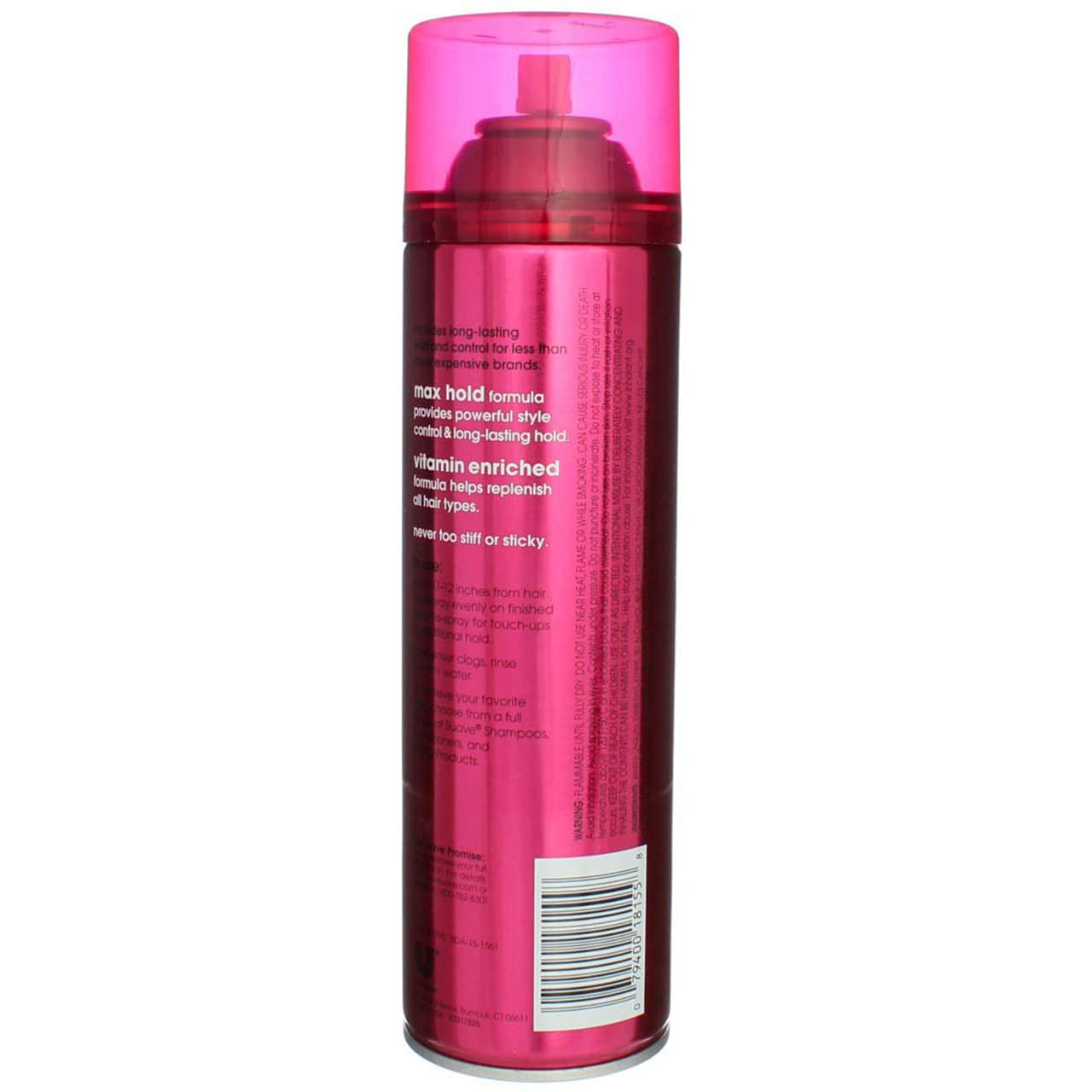 Suave Max Hold 8 Hairspray Aerosol 11 oz (Pack of 8) Beauty & Personal Care Suave