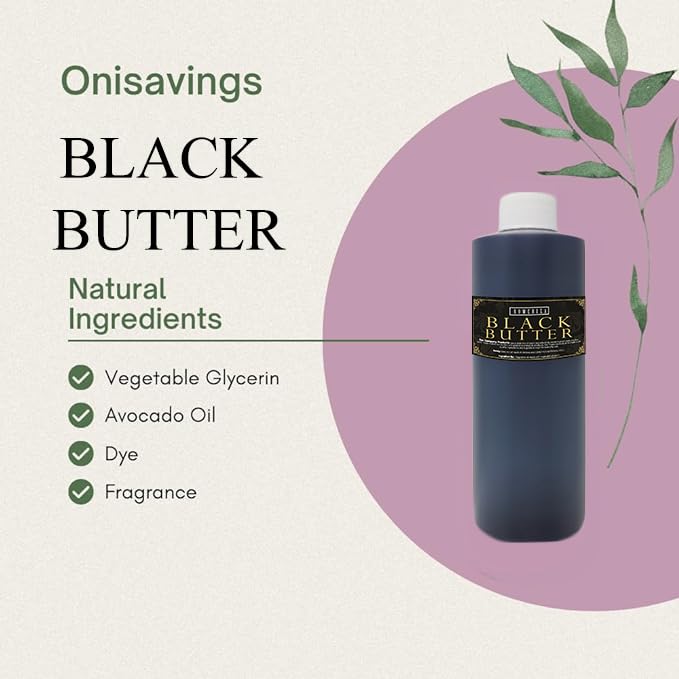 Onisavings Perfume Black Butter Body Oil Scented Fragrance - Black Butter Oil Fragrance for Men and Women - Body Long Lasting Perfume - Scented Body Beauty & Personal Care Onisavings