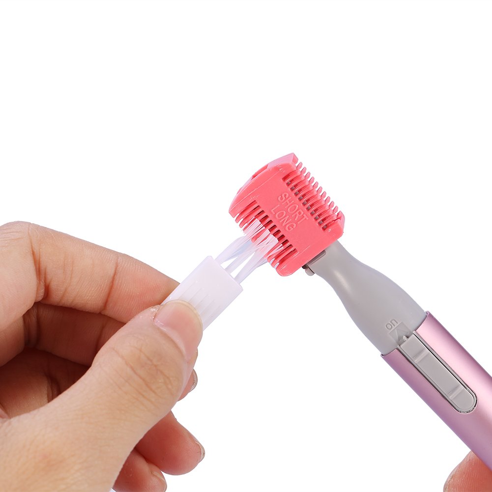 Yosooo Facial Hair Trimmer for Women, Portable Electric Face Eyebrow Hair Body Blade Razor Shaver Remover Trimmer (Pink) Beauty and Personal Care Yosoo