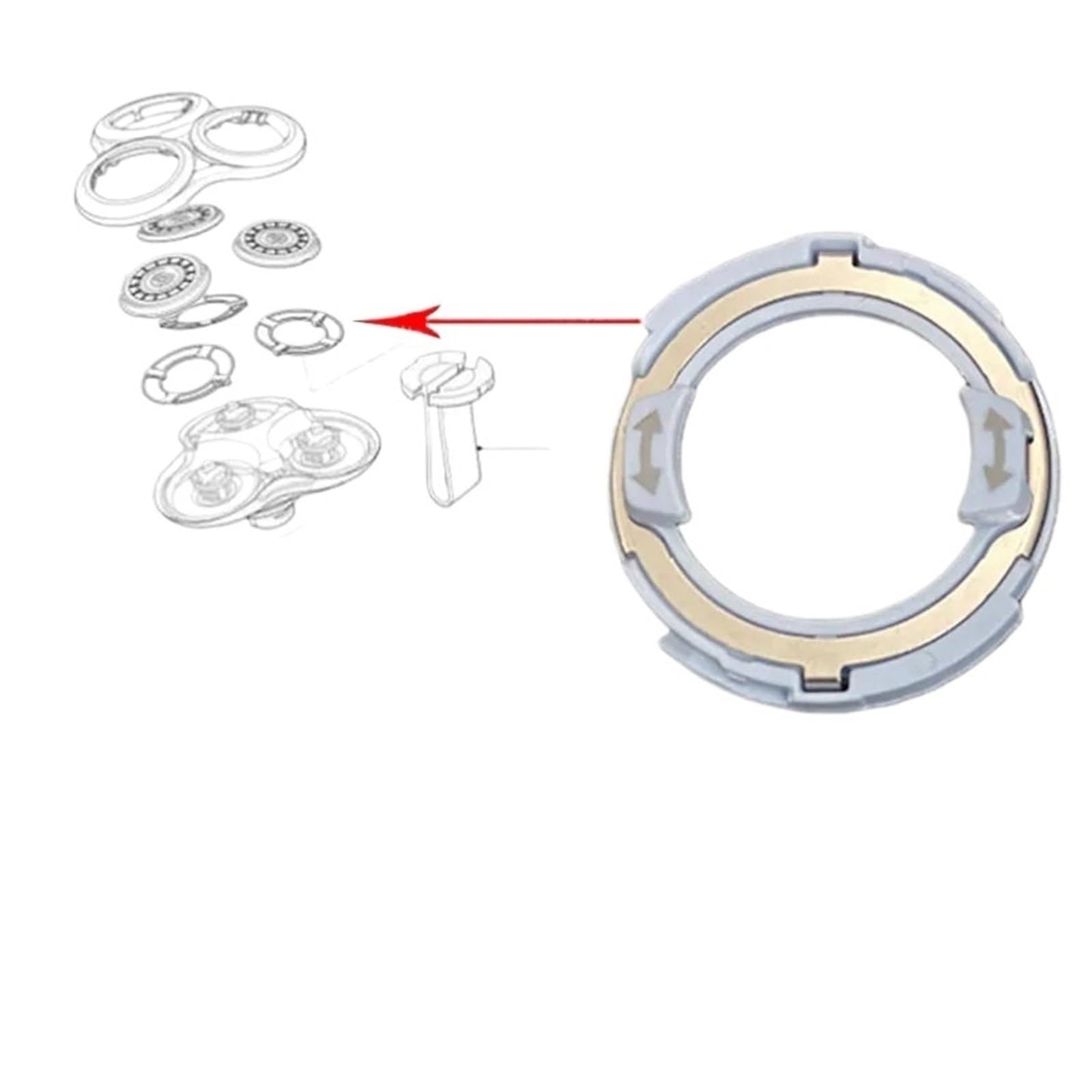 Shaver Razor Bracket Holder?Replace The Shaving Head, Compatible for Philips?SP9880 SP9873 SP9871 SP9870 SP9863 SP9860 SP9820 Razor Accessories Beauty and Personal Care RIMBILIE