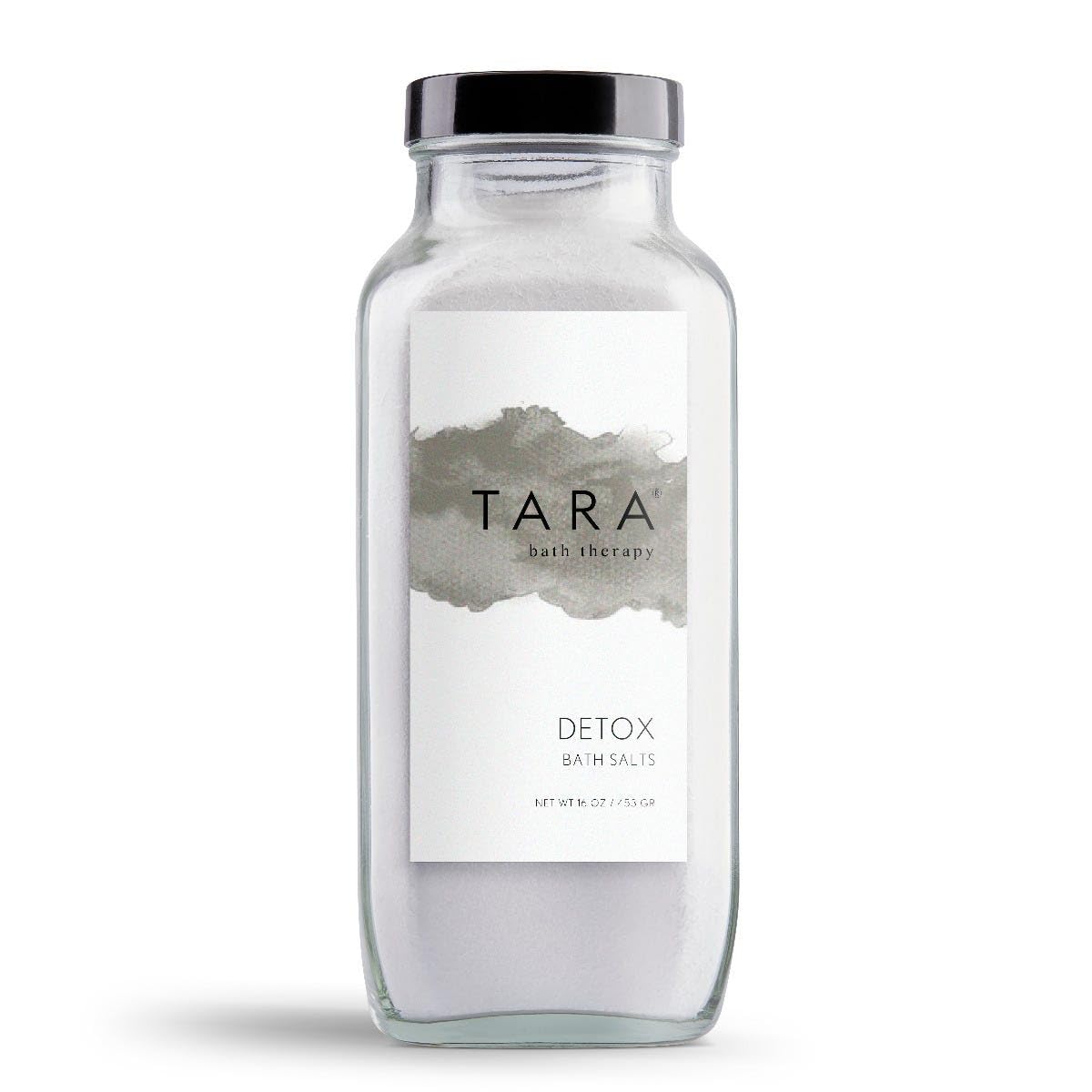 TARA Spa Therapy Detox Bath Salts - Cleansing Aromatherapy Soak with Juniper & Lemon, 100% Pure Essential Oils, 16 oz Beauty and Personal Care TARA