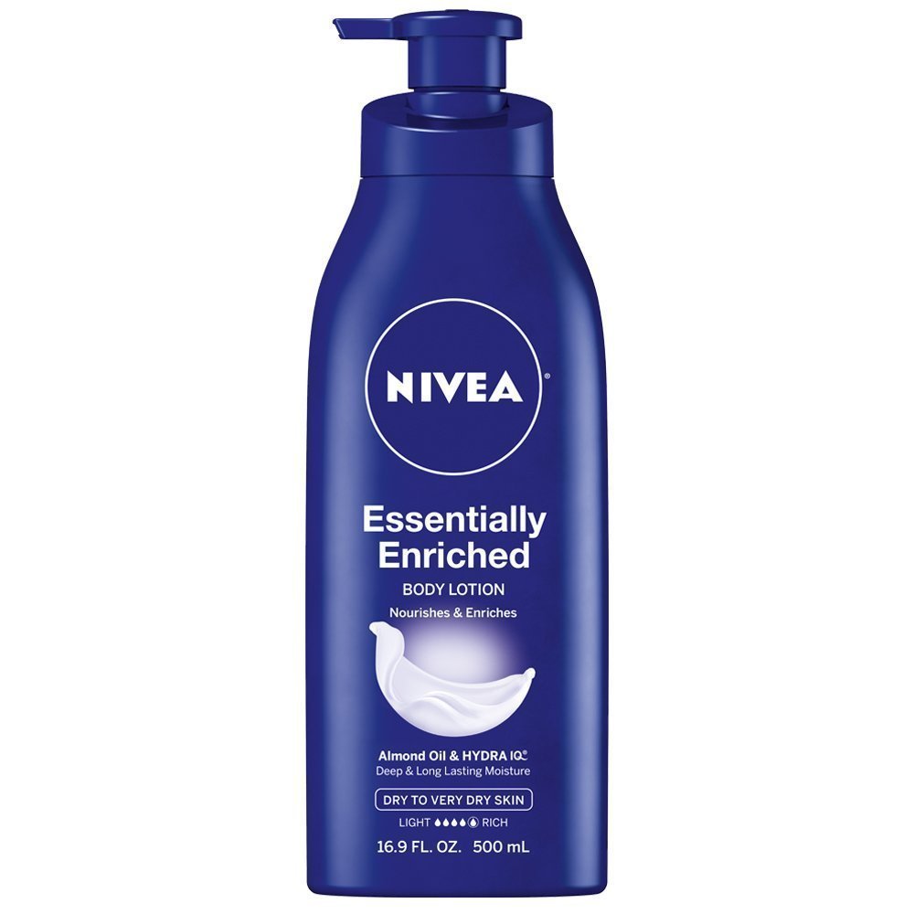 NIVEA Essentially Enriched Body Lotion 16.9 oz (Pack of 4) - Packaging May Vary Beauty & Personal Care NIVEA