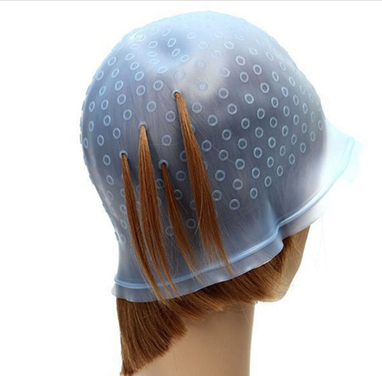 MAGICAP Pro Salon Silicon Hairdressing Highlighting Frosting Cap & FREE Hook Beauty & Personal Care Magicap