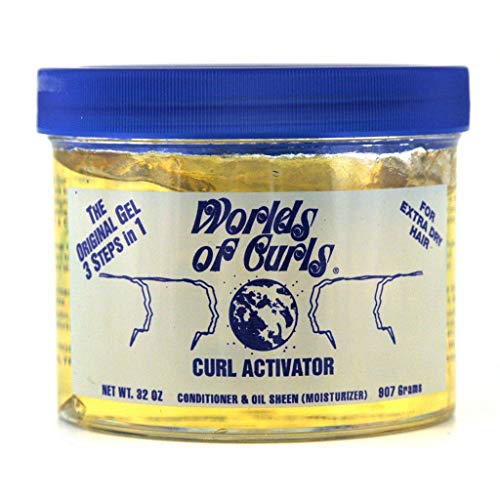 World of Curls Gel Activator - Extra Dry 32 oz. Beauty & Personal Care Worlds Of Curls