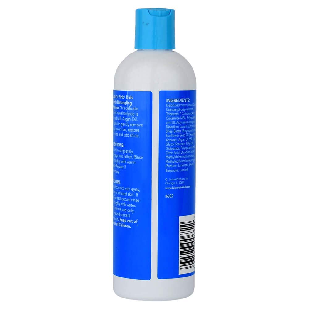 Pink Kids Gentle Detangling 12 Fl. Oz. Made with Argan Oil, Shea Butter and Sunflower Oil