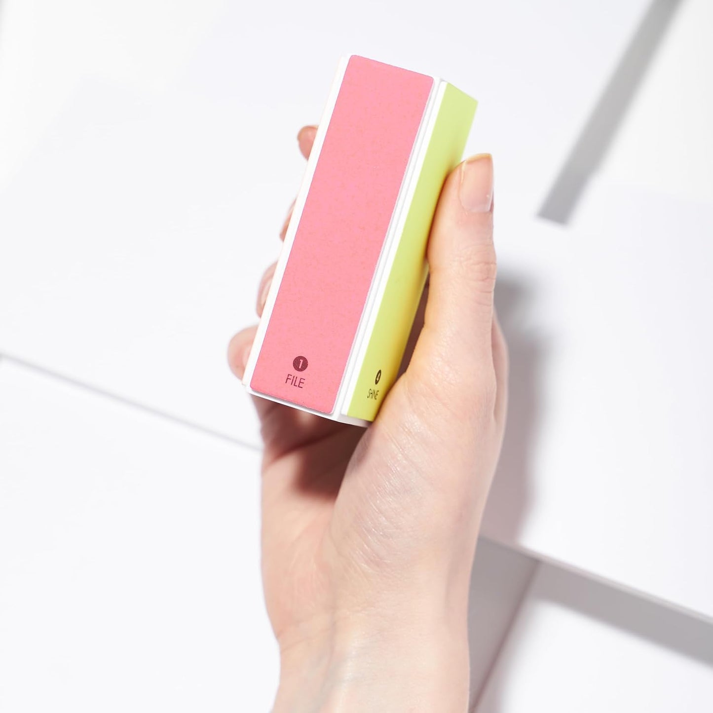 Tweezerman Neon 4-in- File, Smooth & Shine Block Beauty & Personal Care Tweezerman