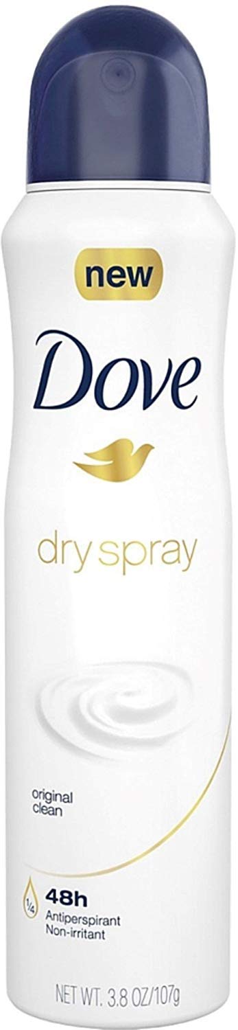 Dove Dry Spray Antiperspirant, Original Clean 3.80 oz (Pack of 5) Beauty and Personal Care Dove