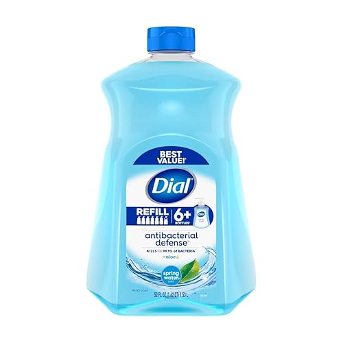 Dial Antibacterial Hand Soap with Moisturizer, Spring Water Scent, 52oz. Beauty & Personal Care Dial
