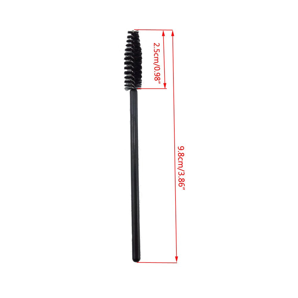 yueton Pack of 100 Disposable Eyelash Brushes Wands Mascara Applicator Beauty & Personal Care yueton