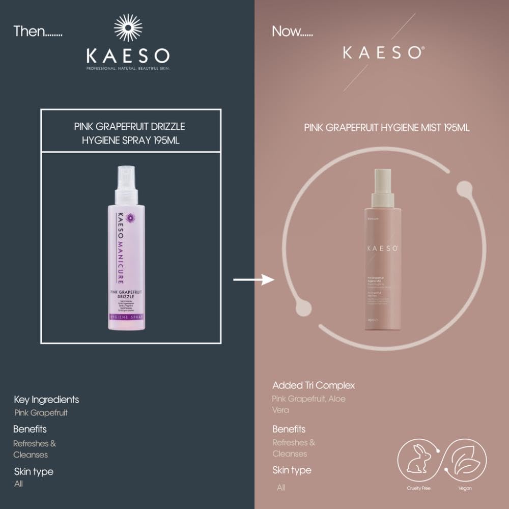 Kaeso Pink Grapefruit Drizzle Hygiene Spray 195 ml Beauty and Personal Care Kaeso