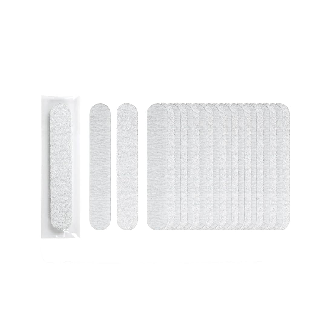 ForPro Professional Collection Mini Foam Board, Zebra, 100/180 Grit, Double-Sided Manicure Nail File, Individually-Wrapped, 3.5” L x .5” W, 50-Count Beauty & Personal Care ForPro Professional Collection