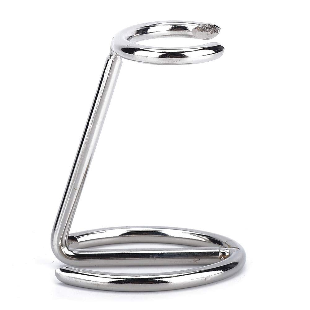 Shaving Brush Holder,Razor Brush Stand Men Shaving Brush Stainless Steel Stand Razor Holder for Salon Home Travel Use Beauty and Personal Care Nikou