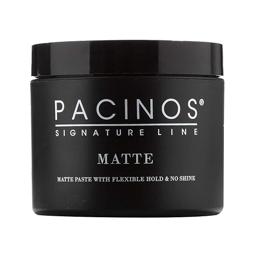 Pacinos Matte Hair Paste - Firm Hold, No Shine, Sculpting & Styling Wax, Long Lasting Definition & Texture, No Flakes, All Hair Types Beauty & Personal Care Pacinos