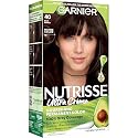 Garnier Nutrisse Ultra Crème Hair Color, Permanent Hair Dye with 100% Gray Coverage, Vegan & Cruelty-Free, 40 Dark Brown (Dark Chocolate), 1 Count Beauty & Personal Care Garnier