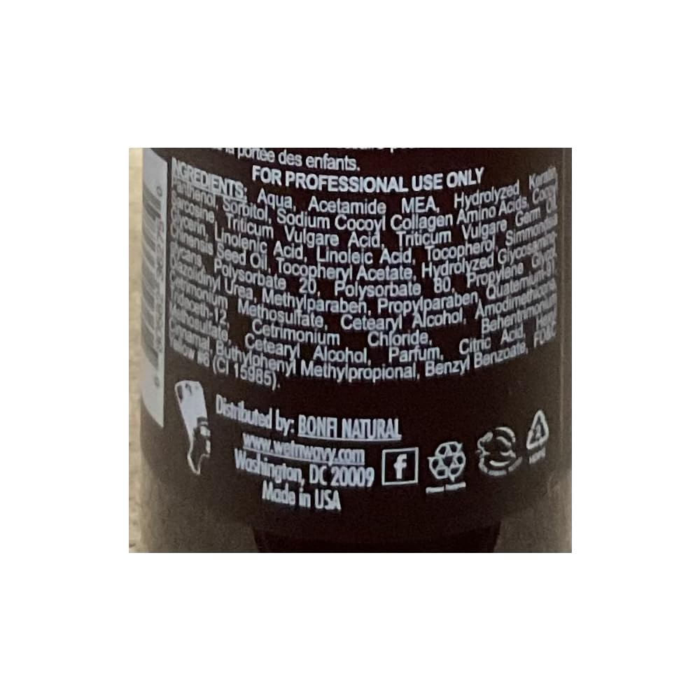 leebeauty.com Bonfi Natural Oil Free Wig Shine Detangler and Cuticle Sealer helps to lay down hair Cuticles UV Protector and Keratin For Dull/Dry