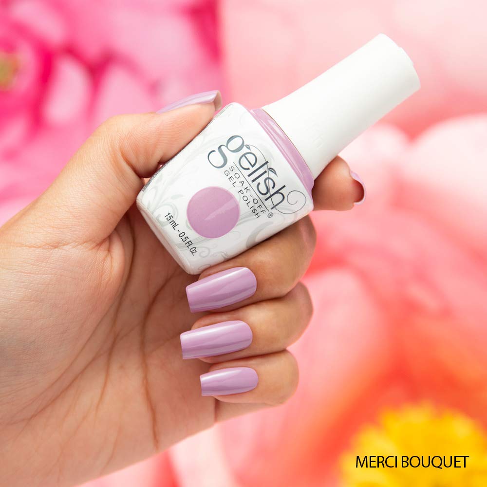 Gelish Soak-Off Gel TPO-Free Long-Lasting Nail Polish: Merci Bouquet, 15mL
