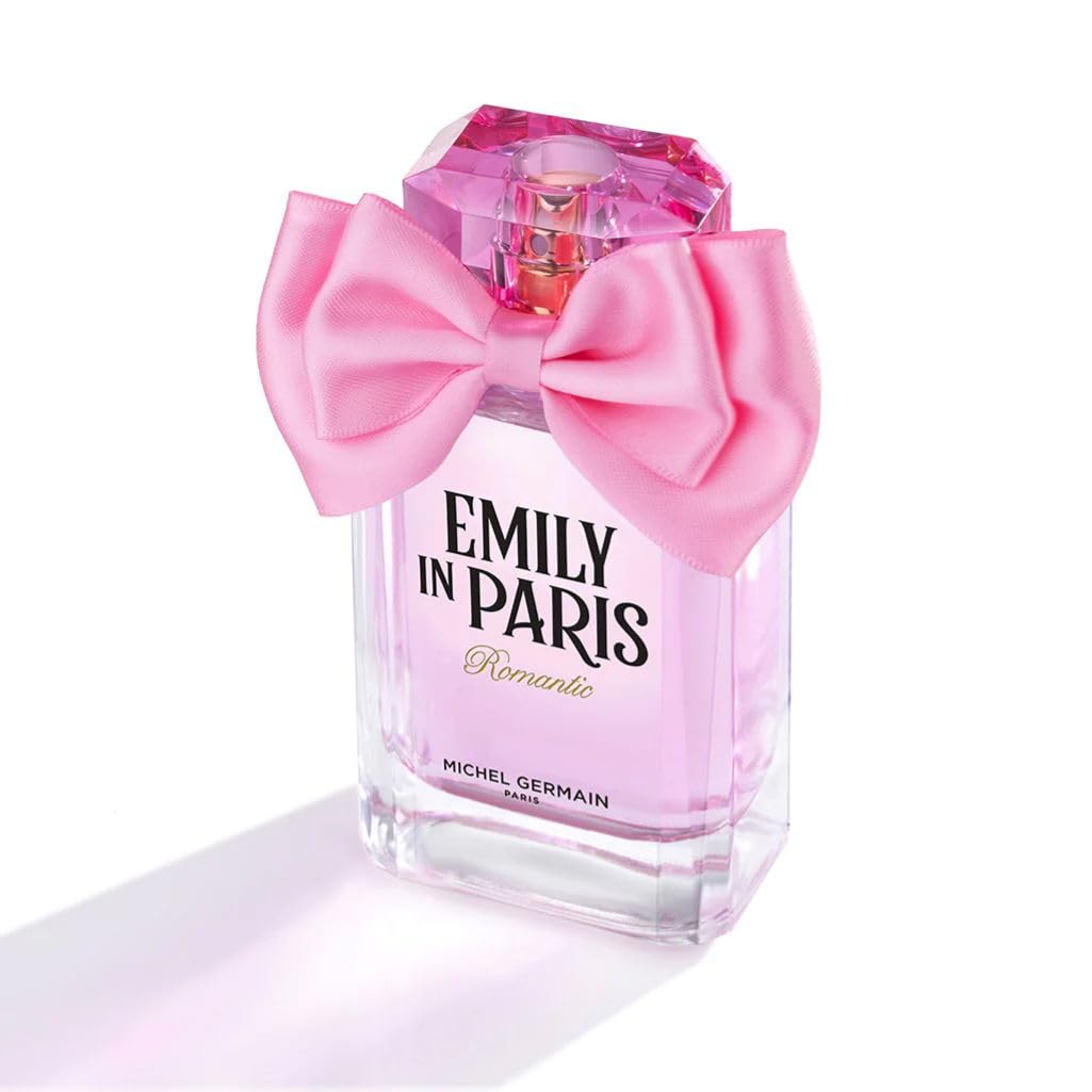 Michel Germain Emily in Paris Romantic Eau de Parfum Fragrance Spray, Citrus Woody Scent, Top Notes of Crisp Green Apple, Pink Grapefruit, Playful Beauty & Personal Care Michel Germain