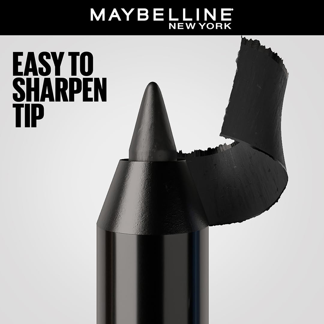 MAYBELLINE New York Tattoo Studio Long-Lasting Sharpenable Eyeliner Makeup Pencil, Glide on Smooth Gel Pigment, 36 Hour Wear, Waterproof Bronze Glitz Beauty & Personal Care MAYBELLINE