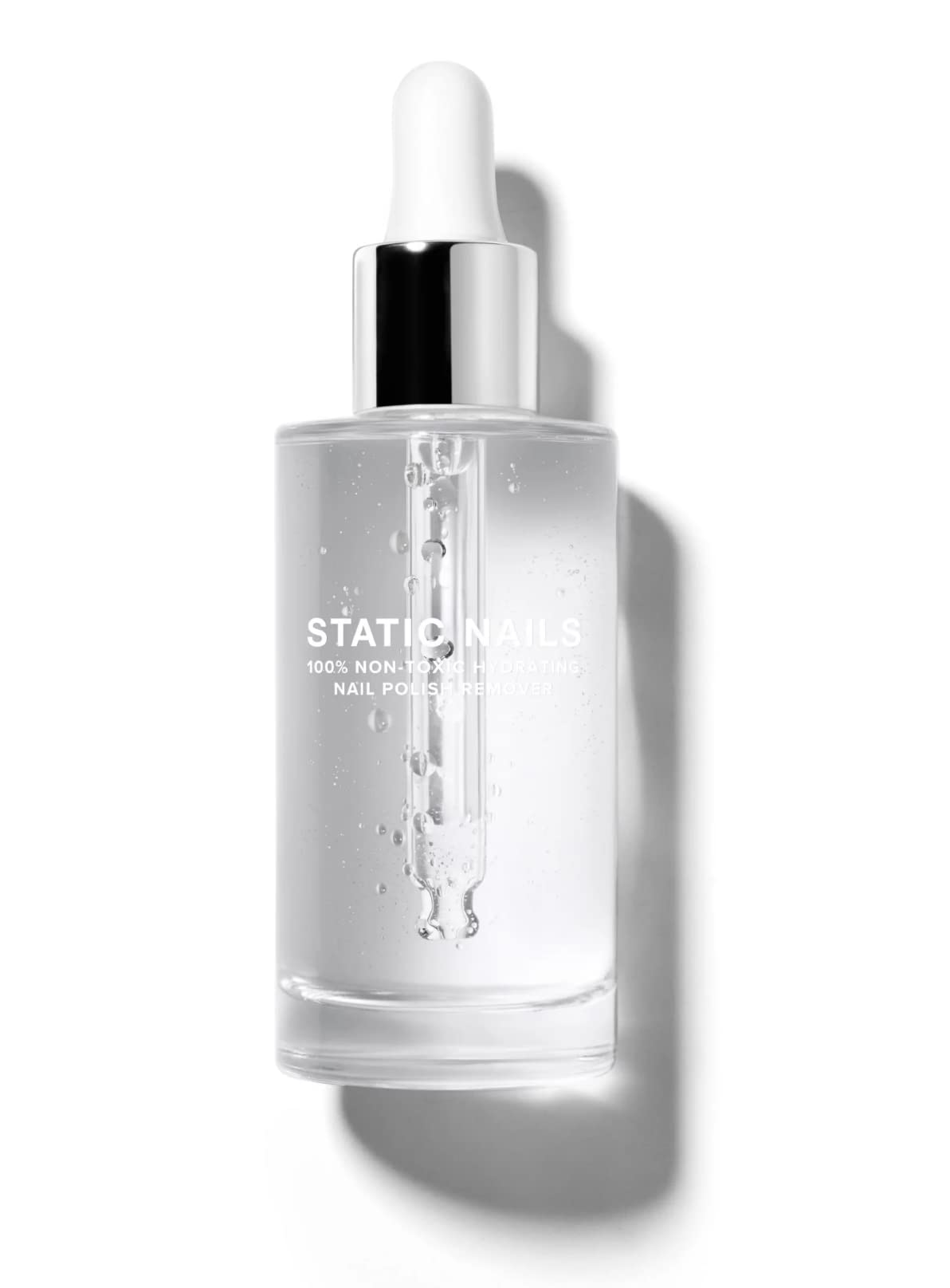 Static Nails Nail Polish Remover. Non-Acetone Nail Polish Remover for Natural Nails & Press Ons. Gentle & Nourishing. Odorless Spa Quality Formula
