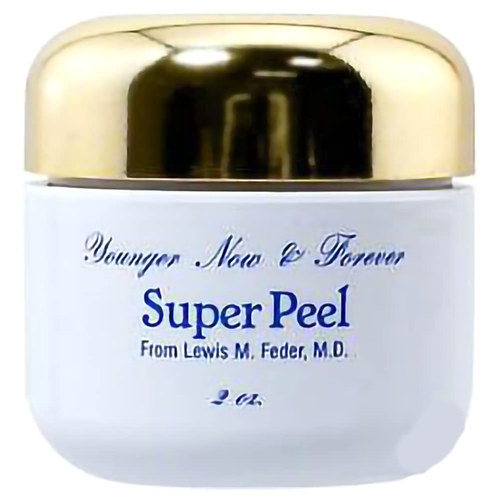 Dr. Feder's SuperPeel Exfoliating Facial Scrub - 2 oz by BioLogic Solutions - Micro-Crystal & Enzyme Blend for Pore Cleansing, Dead Skin Removal Beauty & Personal Care Biologic Solutions