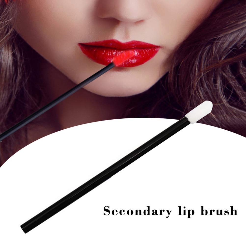 Pimoys Lip Brushes, 200Pcs/Set Disposable Lip Brushes Make Up Brush Lipstick Lip Gloss Wands Applicator Tool Makeup Beauty Tool Kits Beauty & Personal Care Pimoys