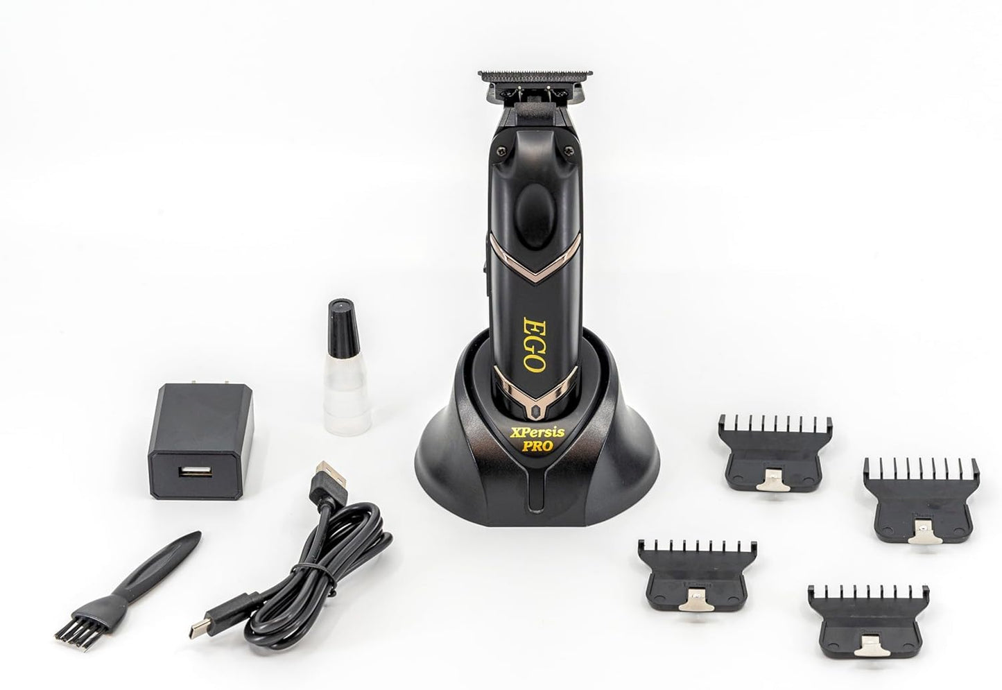 XPERSIS PRO EGO Brushless DLC Blade Cordless Hair Trimmers for Barbers, Professional Mens Hair Trimmers + Electric Razor Foil Shaver with Sharp Blades Beauty and Personal Care XPERSIS