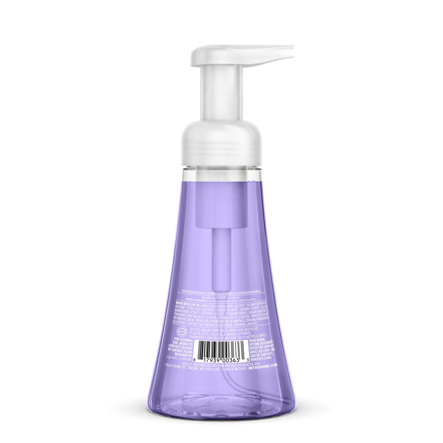 Method Foaming Hand Soap, French Lavender, 10 Ounce (Pack of 9) Beauty & Personal Care Method