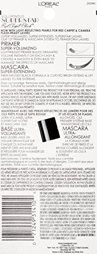 L'Oréal Paris Voluminous Superstar Red Carpet Extra Mascara, Flash Reflecting Black, 0.41 fl. oz. Beauty & Personal Care L'Oreal Paris