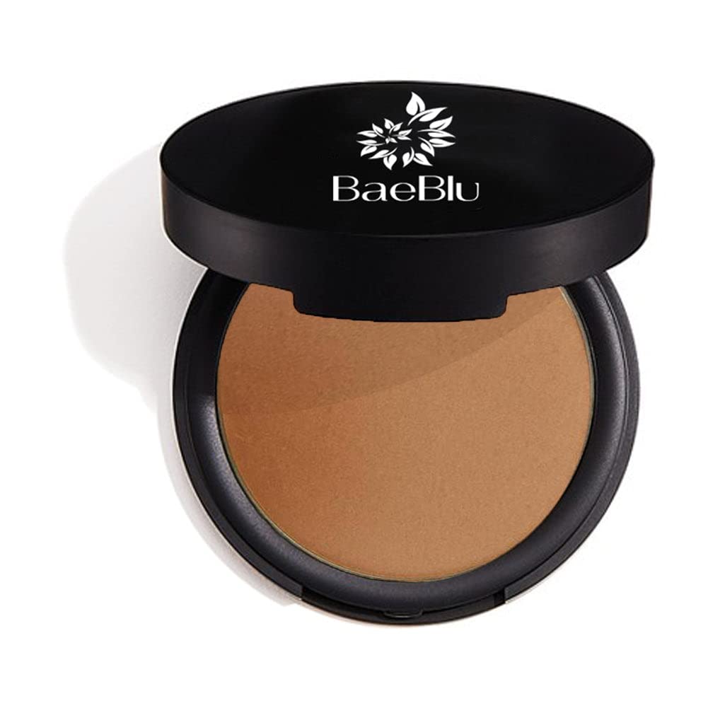 BaeBlu Organic Bronzer 100% Natural Matte Pressed Powder, Made in USA, Summer Glow Beauty & Personal Care BaeBlu