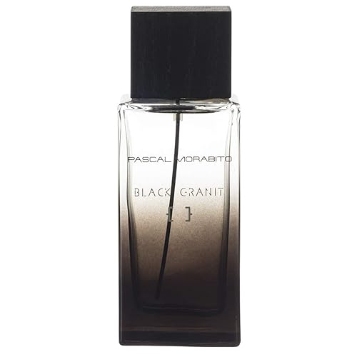 Pascal Morabito - Black Granit- 3.4 Oz Eau De Toilette - Fragrance Mist For Men - Aromatic, Woody Scent - Cologne Spray With Bergamot, Cardamom Beauty & Personal Care Pascal Morabito