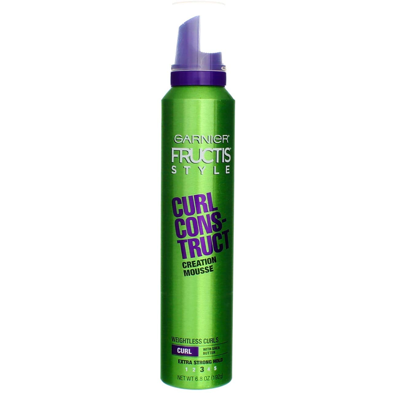 Garnier Fructis Style Curl Construct Creation Mousse Extra Strong Hold 6.80 oz ( Pack of 2) Beauty & Personal Care Garnier