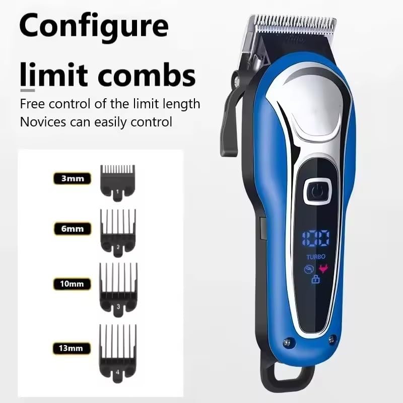 Professional Hair Clippers and Trimmers Set, Cordless Barber Clippers for Hair Cutting Kit (Electric Razor Shavers & Beard/Hair Trimmer Haircut Kit) Beauty and Personal Care QDKVTNDJZ