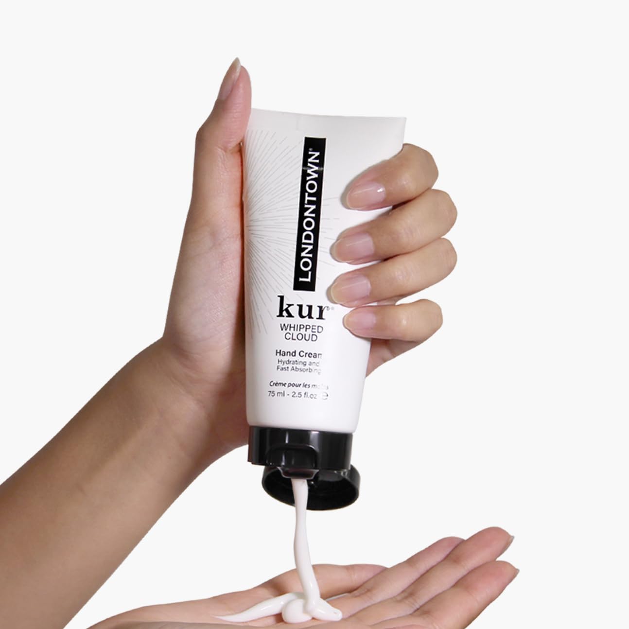 LONDONTOWN kur Whipped Cloud Hydrating, Moisturizing & Fast Absorbing Hand Cream, Vegan & Cruelty Free - 2.5fl oz, 1 Pack Beauty & Personal Care LONDONTOWN