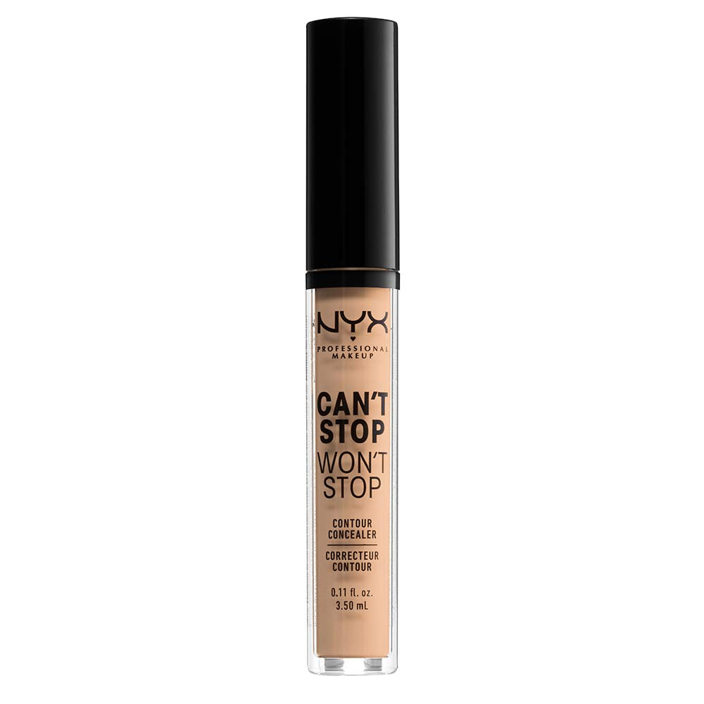 NYX PROFESSIONAL MAKEUP Can't Stop Won't Stop Contour Concealer, 24h Full Coverage Matte Finish - Natural Beauty & Personal Care NYX PROFESSIONAL MAKEUP