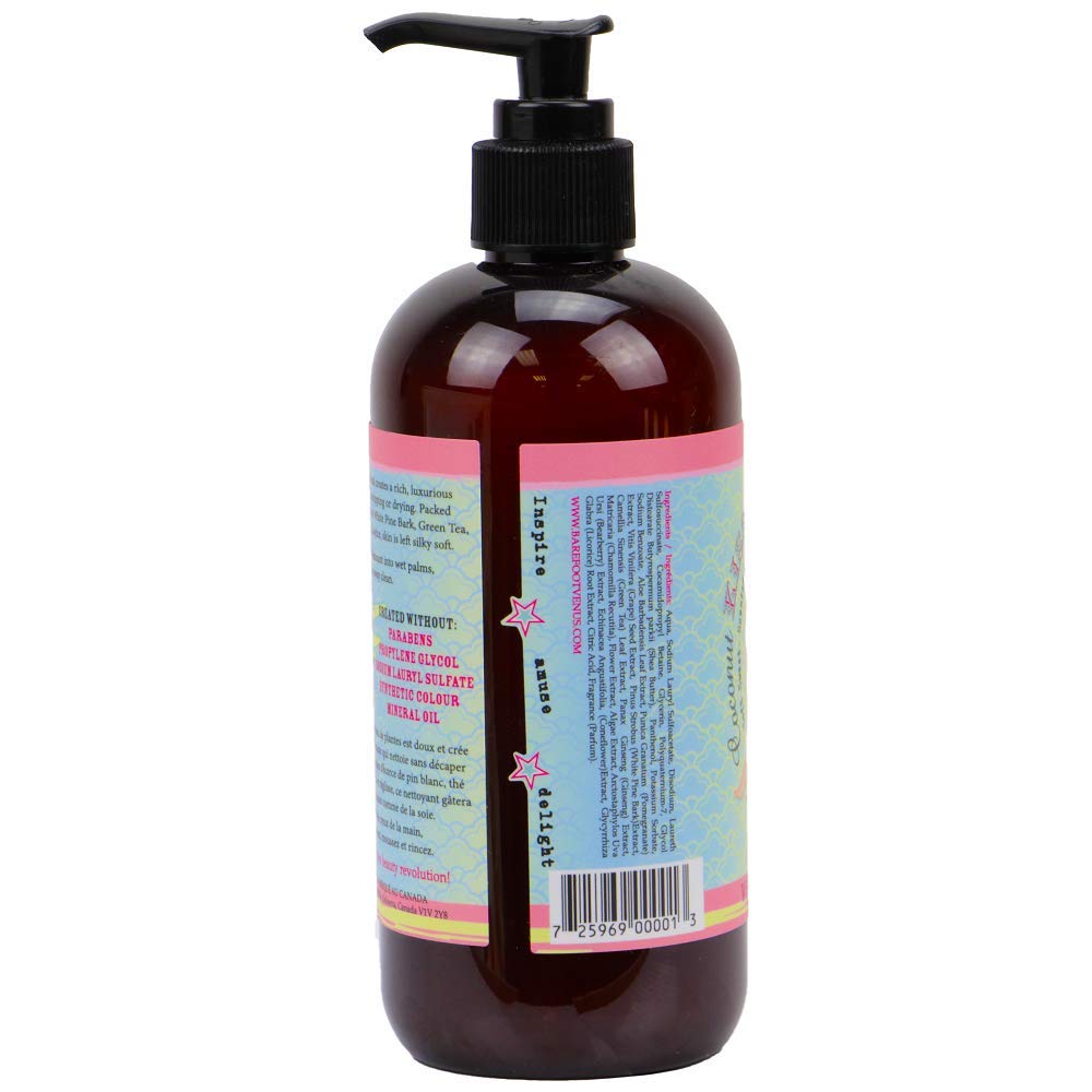 Barefoot Venus White Pine Creamy Cleansing Body Wash - 350 ML / 12 OZ (Coconut Kiss) Beauty & Personal Care Barefoot Venus