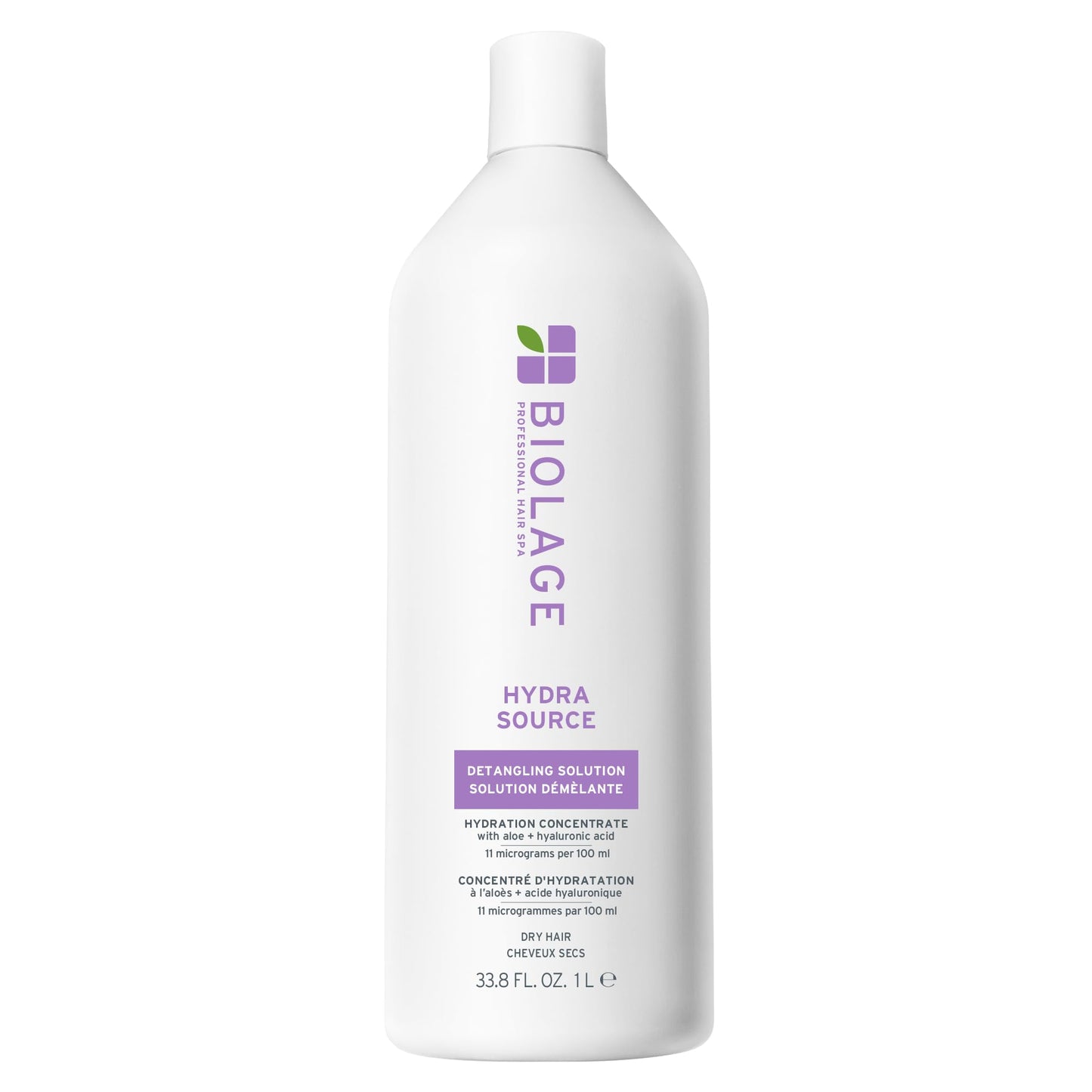 Biolage Hydra Source Detangling Solution - Conditions, Instantly Detangles & Controls Static, For Dry Hair, With Micro-Filtered Aloe Vera & Fermented Beauty & Personal Care Biolage