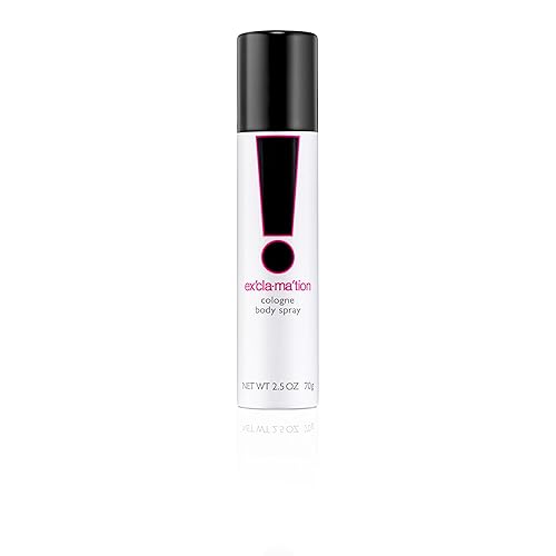 Exclamation Cologne Spray, Vegan Formula, Body Spray, Floral Scent, Spicy Kick, 2.5 Fl Oz (Pack of 1) Beauty & Personal Care Exclamation