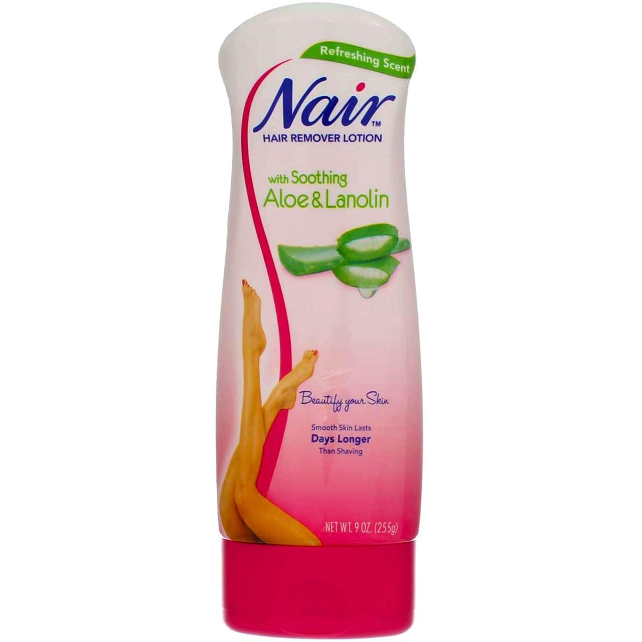 Nair Hair Remover Lotion Aloe & Lanolin 9 Ounce (266ml) (2 Pack) Beauty & Personal Care Nair