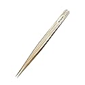 Ms.Queen Straight Tweezers for Eyelash Extensions-Precision Lashing Tweezers for Individual Volume Lashes Extensions,Straight Beauty & Personal Care Ms.Queen