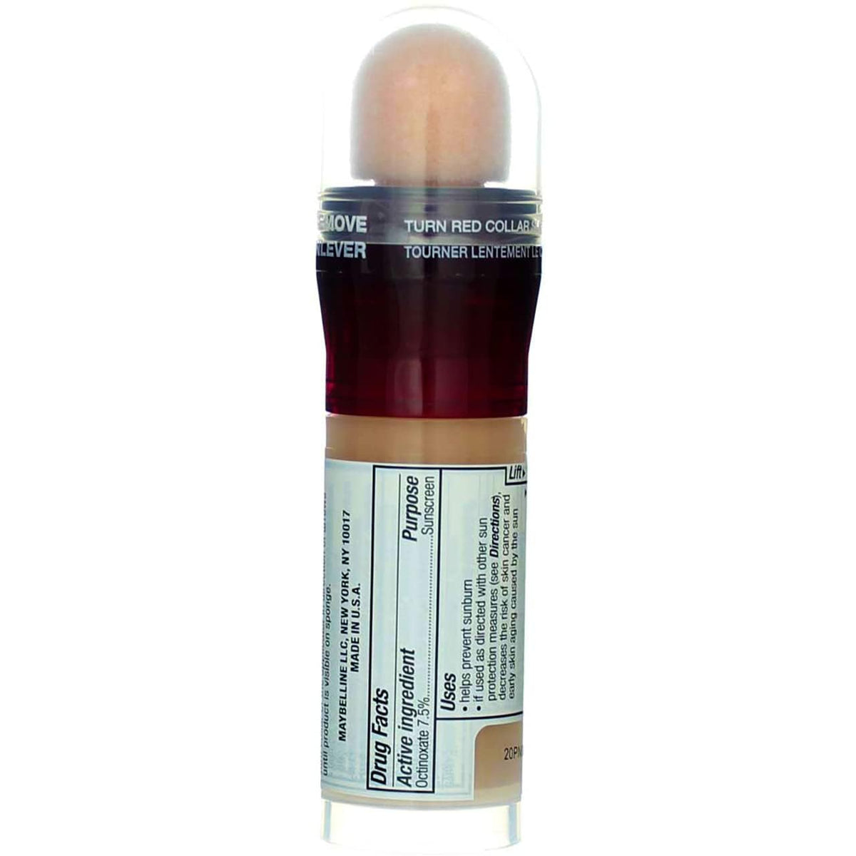 Maybelline Instant Age Rewind Eraser Treatment Makeup, Creamy Natural 200, SPF 18, 0.68 fl oz (Pack of 1) Beauty & Personal Care MAYBELLINE