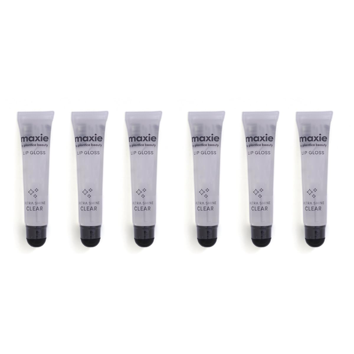 Maxie by Plantico Beauty Clear Lip Polish bulk (12 Pieces) CLEAR/ALOE (Original Clear, 6 PCS) Beauty & Personal Care MAXIE BY PLANTICA BEAUTY