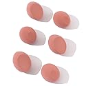 6 piece Rose Pink Makeup Sponge Set - Brush Bubble dual angled beauty sponge for blending liquid foundations, powders & creams, get a flawless blended Beauty & Personal Care brush bubble