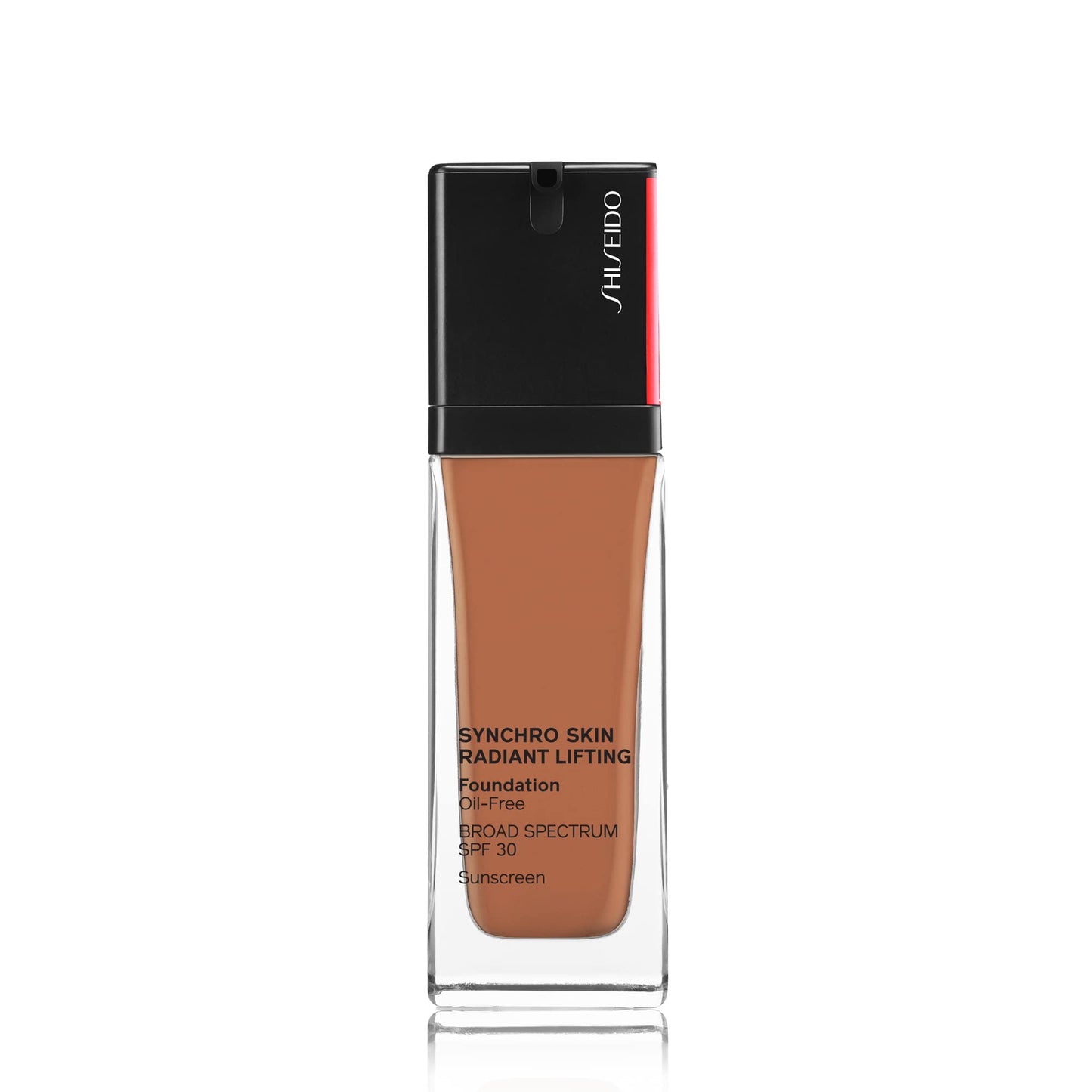 Shiseido Synchro Skin Radiant Lifting Foundation SPF 30, 450 Copper - 30 mL - Medium-to-Full, Buildable Coverage - 24-HR Hydration - Transfer, Crease Beauty & Personal Care Shiseido