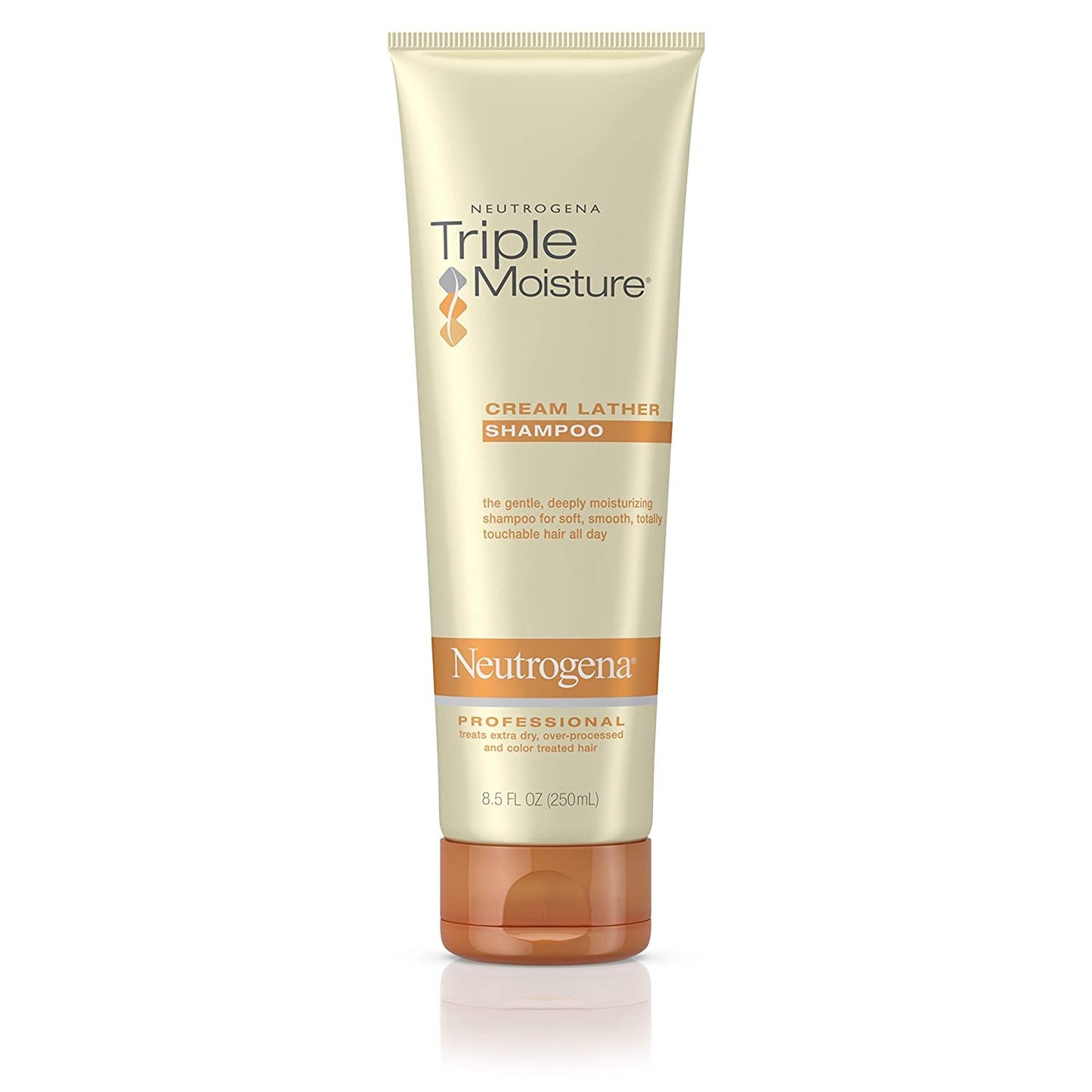 Neutrogena Triple Moisture Cream Lather Shampoo for Extra Dry Hair, Damaged & Over-Processed Hair, Hydrating with Olive, Meadowfoam & Sweet Almond Beauty & Personal Care Neutrogena
