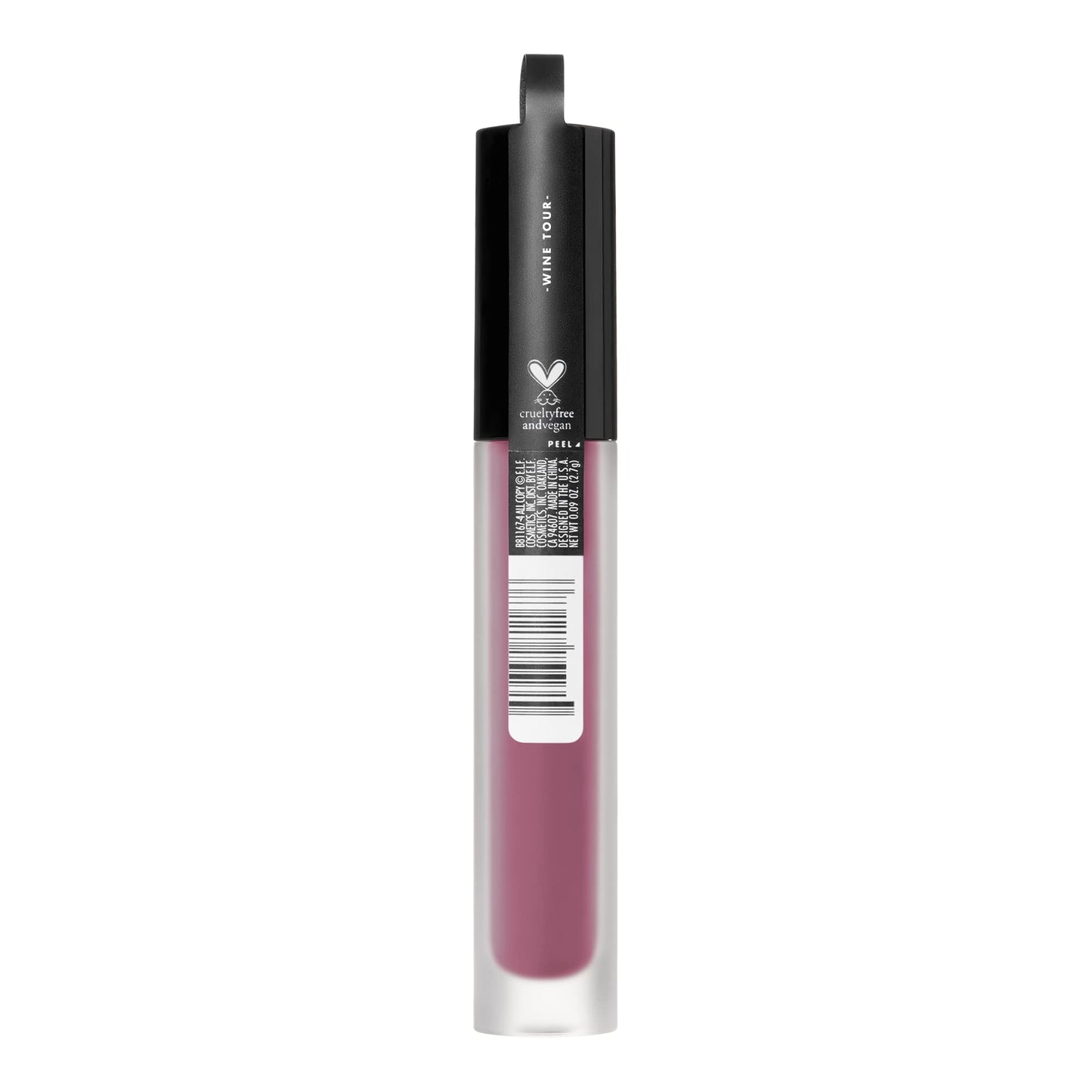 e.l.f. Cosmetics Liquid Matte Lipstick, Highly Pigmented, Quick Drying & Smudge Proof, Nourish & Soften, Diamond-Shaped Wand, Wine Tour Beauty & Personal Care e.l.f.